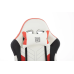 Ігрове крісло з екошкіри EXTREME R-1 Чорно-біло-червоний геймерське компютерне крісло для дому Ігрове крісло з екошкіри EXTREME R-1 Чорно-біло-червоний геймерське компютерне крісло для дому