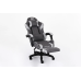 Комп'ютерне геймерське крісло обшите тканиною INFINI NF Сірий