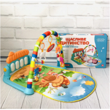 Килимок для малюків розвиваючий піаніно Kids 5469 Різнокольоровий 