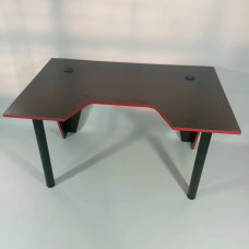 Стіл комп'ютерний геймерський ігровий DROM Square Black/Red Стіл комп'ютерний геймерський ігровий DROM Square Black/Red