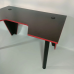 Стіл комп'ютерний геймерський ігровий DROM Square Black/Red Стіл комп'ютерний геймерський ігровий DROM Square Black/Red