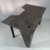 Стіл комп'ютерний геймерський ігровий DROM Square Dark Concrete