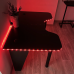 Стіл комп'ютерний з LED RGB підсвічуванням геймерський ігровий DROM Lite Black + підставка під ПК Стіл комп'ютерний з LED RGB підсвічуванням геймерський ігровий DROM Lite Black + підставка під ПК