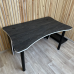 Стіл комп'ютерний геймерський ігровий DROM Omega Carbonic + підставка під ПК на колесах