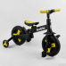 Дитячий велосипед трансформер Best Trike 58195 біло чорно жовтий беговел двоколісний триколісний велосипед каталка з батьківською ручкою Дитячий велосипед трансформер Best Trike 58195 біло чорно жовтий беговел двоколісний триколісний велосипед каталка з батьківською ручкою