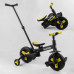 Дитячий велосипед трансформер Best Trike 58195 біло чорно жовтий беговел двоколісний триколісний велосипед каталка з батьківською ручкою Дитячий велосипед трансформер Best Trike 58195 біло чорно жовтий беговел двоколісний триколісний велосипед каталка з батьківською ручкою