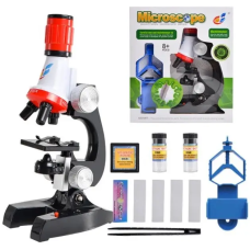 Мікроскоп дитячий з підсвічуванням Microscope Kids С 2136 з аксесуарами 