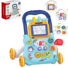 Каталка ходунки музичні 2 в 1 Kids HE 0810 Голубі