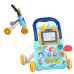 Каталка ходунки музичні 2 в 1 Kids HE 0810 Голубі Каталка ходунки музичні 2 в 1 Kids HE 0810 Голубі