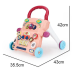 Каталка ходунки музичні з ігровим центром 2 в 1 TM WToys Kids 67127 Рожеві