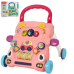 Каталка ходунки музичні з ігровим центром 2 в 1 TM WToys Kids 67127 Рожеві