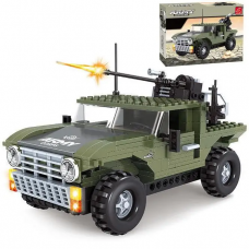 Конструктор для дітей Військовий джип Kids 22508 AUSINI KEYIXING Army 303 деталей Конструктор для дітей Військовий джип Kids 22508 AUSINI KEYIXING Army 303 деталей