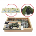 Конструктор для дітей Військовий джип Kids 22508 AUSINI KEYIXING Army 303 деталей